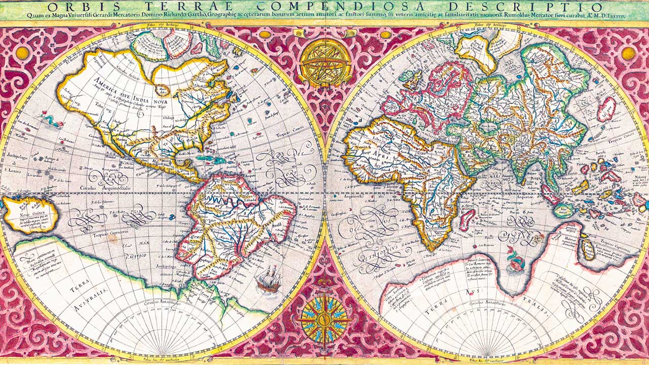 Mapa de Mercator (1587)