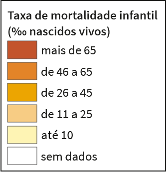 Taxa de mortalidade infantil (‰ nascidos vivos)